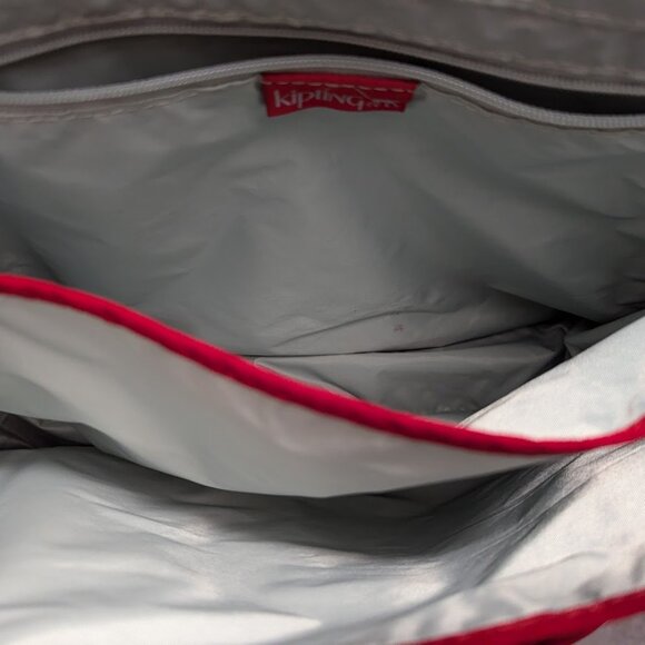 Kipling Nylon Travel Shoulder Laptop Messenger Bag  Expandable - Picture 5 of 7